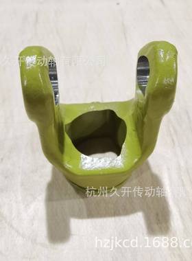 耐用羊角叉PTO传动轴配件星型外管叉耳孔35管叉农机配件