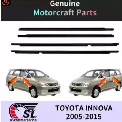 适用丰田INNOVA2005-2015车窗条玻璃外压挡水条