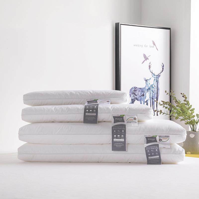 全棉枕芯为低枕人群设计薄矮软柔软单人成人枕头芯小学生儿童枕头