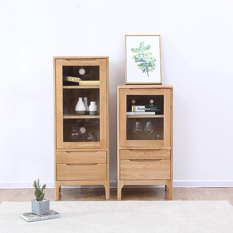 北欧实木酒柜客厅橡木电视边柜多功能展示柜餐厅小餐边柜,纺织面料/辅料/配套,纺织机械配件,淘宝优惠券,粉丝福利购,淘宝优惠卷