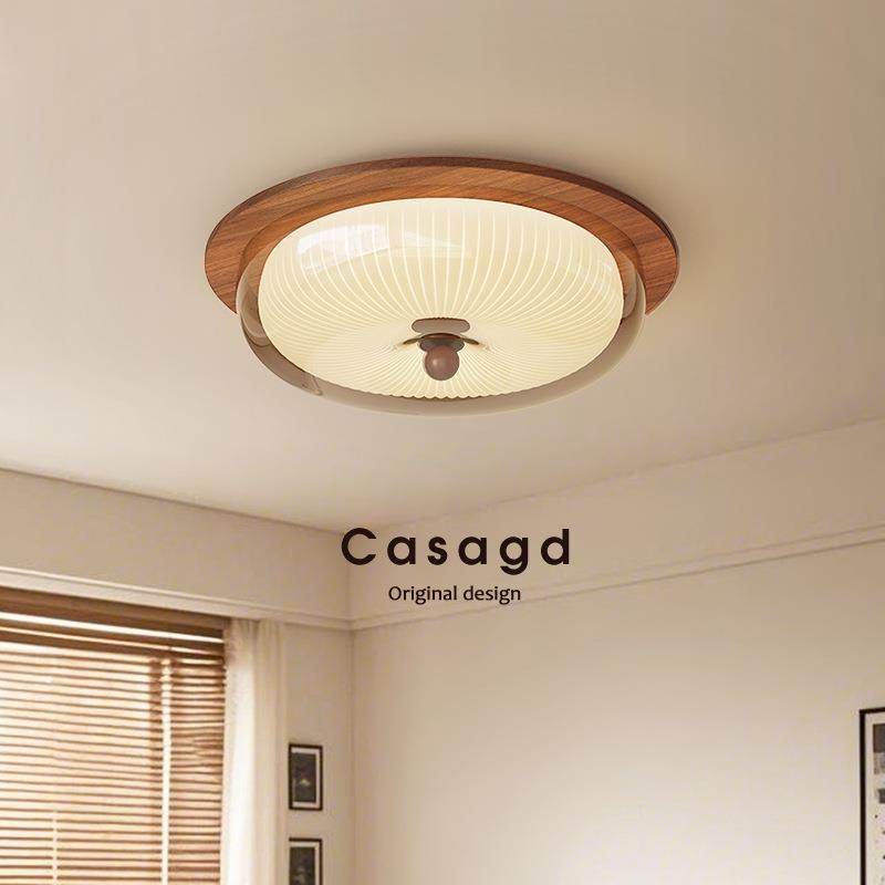 中古风布丁卧室吸顶灯高级感主卧新款实木法式复古书房灯具casagd,纺织面料/辅料/配套,纺织机械配件,淘宝优惠券,粉丝福利购,淘宝优惠卷