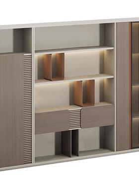 永亨书柜YH32001033颜色可配2400*420*2000mm（单位：个）