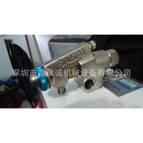德国萨凯喷枪SAKA自动喷漆枪陶瓷釉颗粒专用撒点自动喷枪