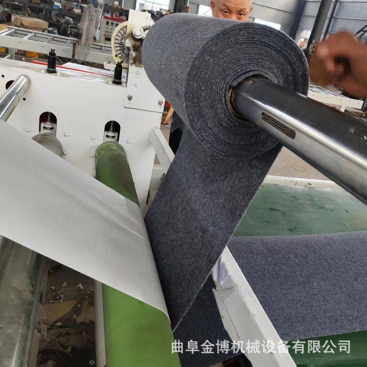 塑胶PVC地板革复合机防滑地垫复合设备耐磨橡胶地毯粘合机