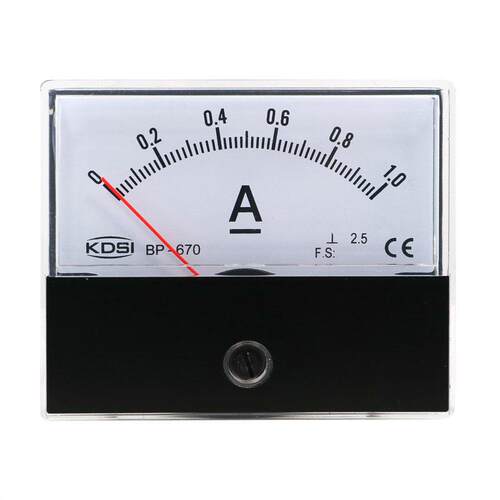 KDSI康的斯供应直接式指针式直流电流表BP-670DC1ACE认证电流表