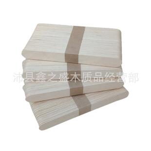 精品桦木一次性木制压舌板150*18*1.6雪糕棒木棒木勺