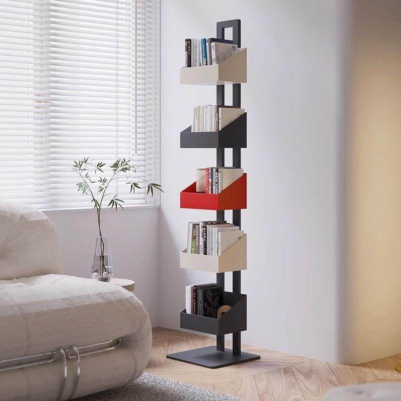 客厅隐形落地书架家用铁艺转角收纳展示架立体儿童多层书柜置物架,收纳整理,烫衣板及配件,淘宝优惠券,粉丝福利购,淘宝优惠卷
