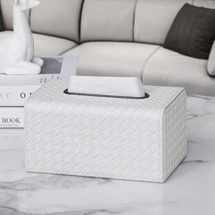 纸巾盒客厅轻奢高档简约现代家用餐厅桌面高级设计感抽纸盒创意