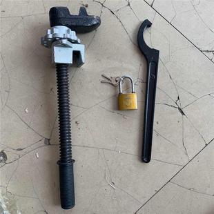 锁闭道岔工具锻钢尖轨钩锁器铁路配件维修工具圆钢道岔锁闭器