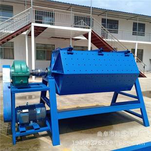 500升滚筒除锈抛光机六角电动铁件抛光筒全自动滚筒抛光研磨机