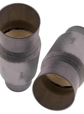 适用于对装3英寸不带孔不锈钢催化转换器排气管通用包410300