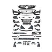 汽车改装 适用于奔驰E63sAMG改装 大包围新款 包围前后杠中网侧裙