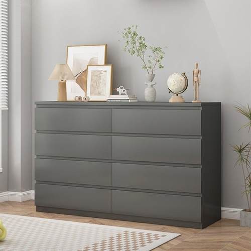 实木收纳斗柜家用卧室多层储物柜客厅靠墙五斗柜现代简约抽屉柜