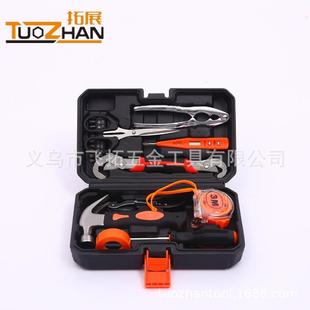 家用五金工具套装多功能手提便携手动工具拓展工具21件套核桃夹