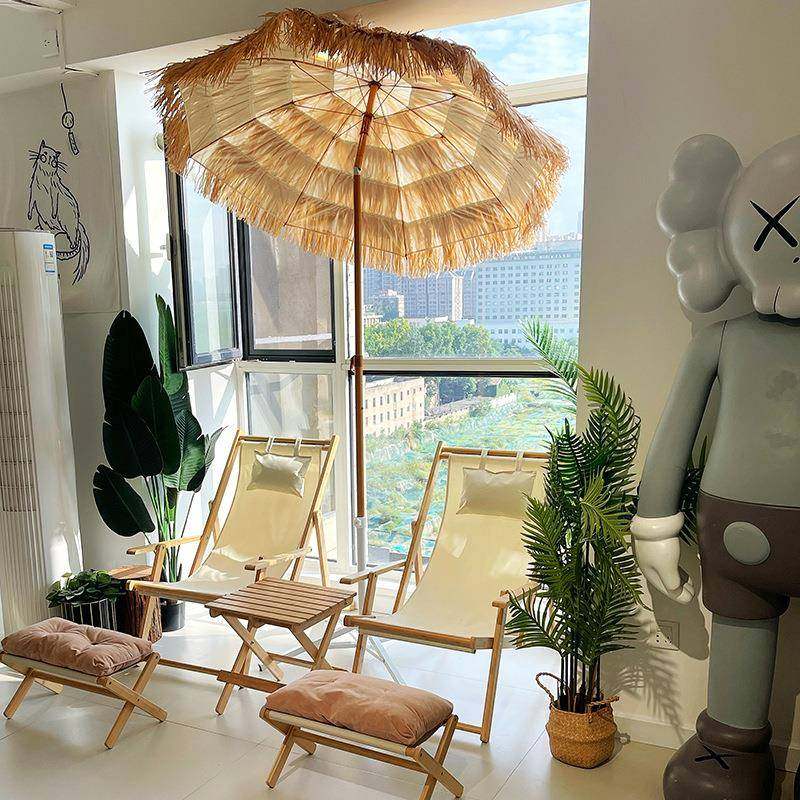 网红打卡装饰伞室内氛围感茅草伞庭院景区户外折叠稻草遮阳伞,纺织面料/辅料/配套,纺织机械配件,淘宝优惠券,粉丝福利购,淘宝优惠卷