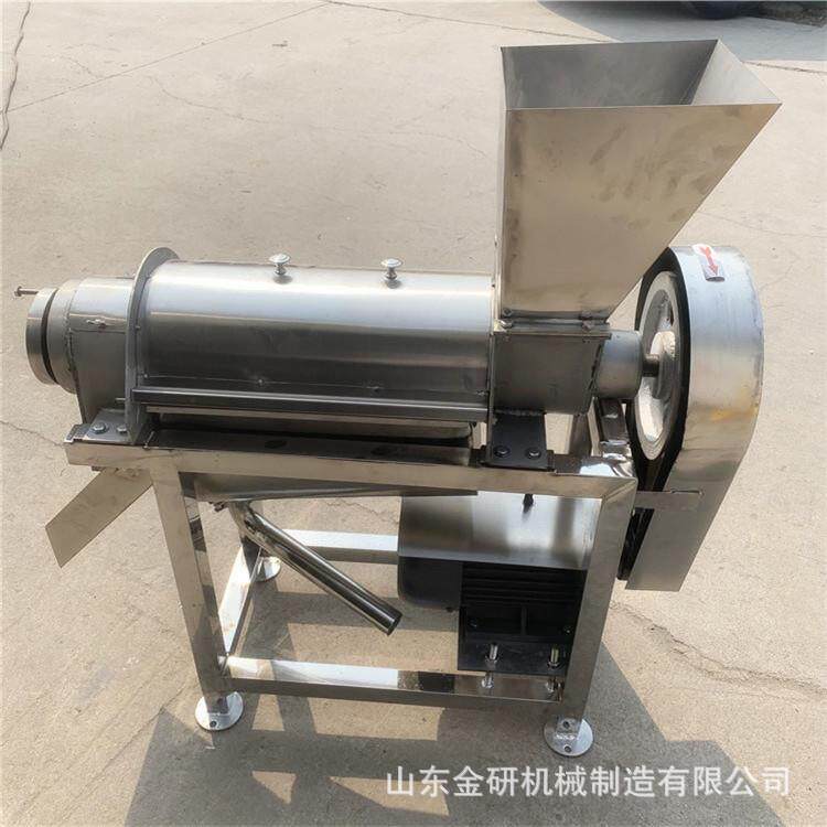 工业破碎桑葚葡萄榨汁机 商用鲜榨果汁分离机 山楂红枣去籽打浆机