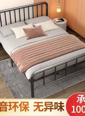 .简约代铁18299艺床1欧现式公主床单人床双人床网红112米.5米1.8
