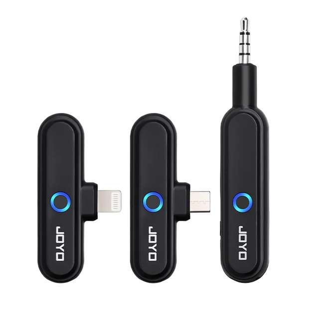 JOYO卓乐JW-05R无线内录声卡直播神器2.4G音频双向通信即插即用