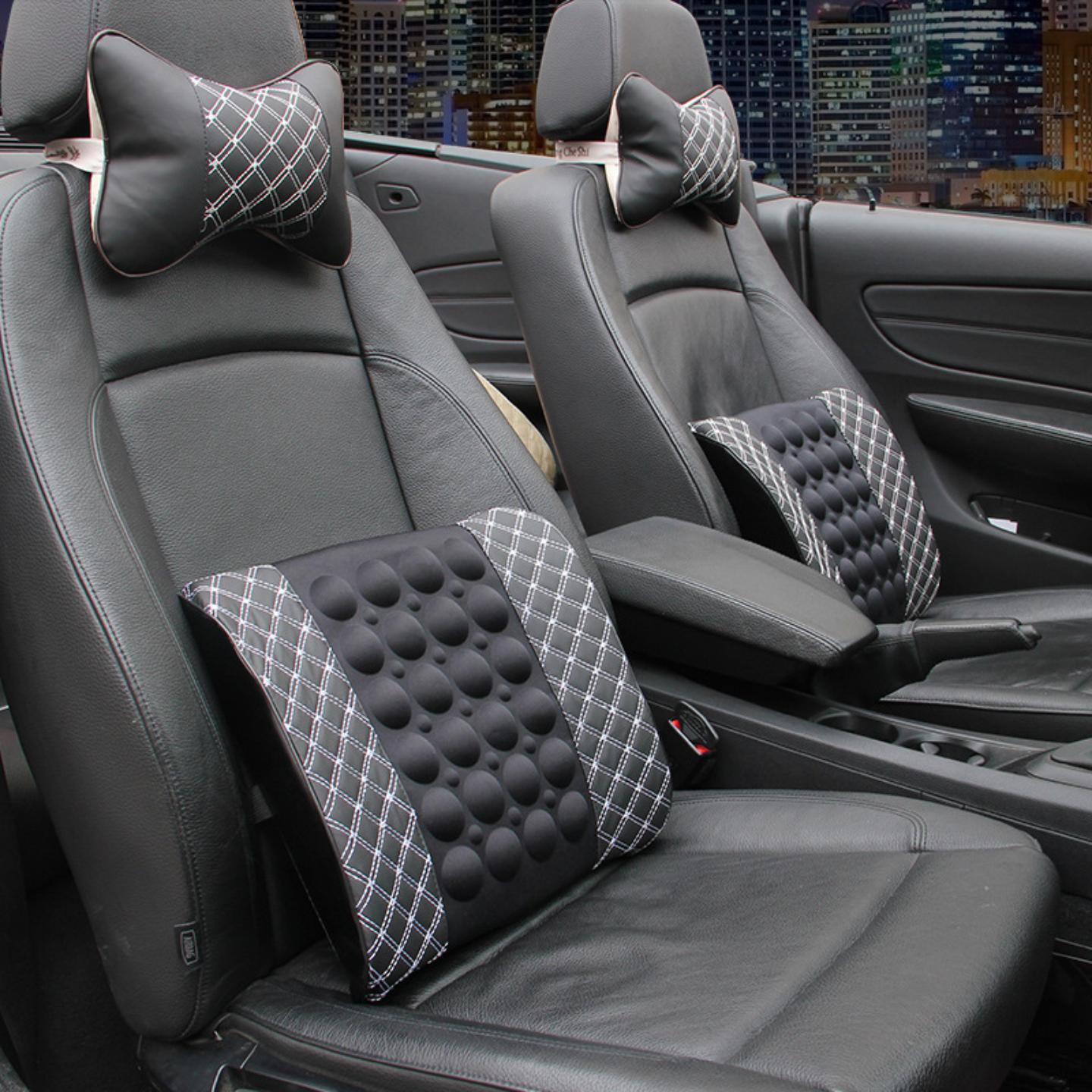 车载按摩腰靠司机护腰支撑