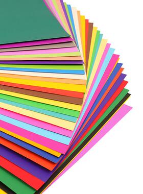 诺克4200克卡彩色硬卡纸绘画装饰DIY手工制作多色幼K儿406彩园纸