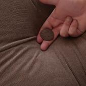 节绒沙发靠垫软包可米拆wf568洗床上靠沙发枕护腰大靠背卧室竹榻