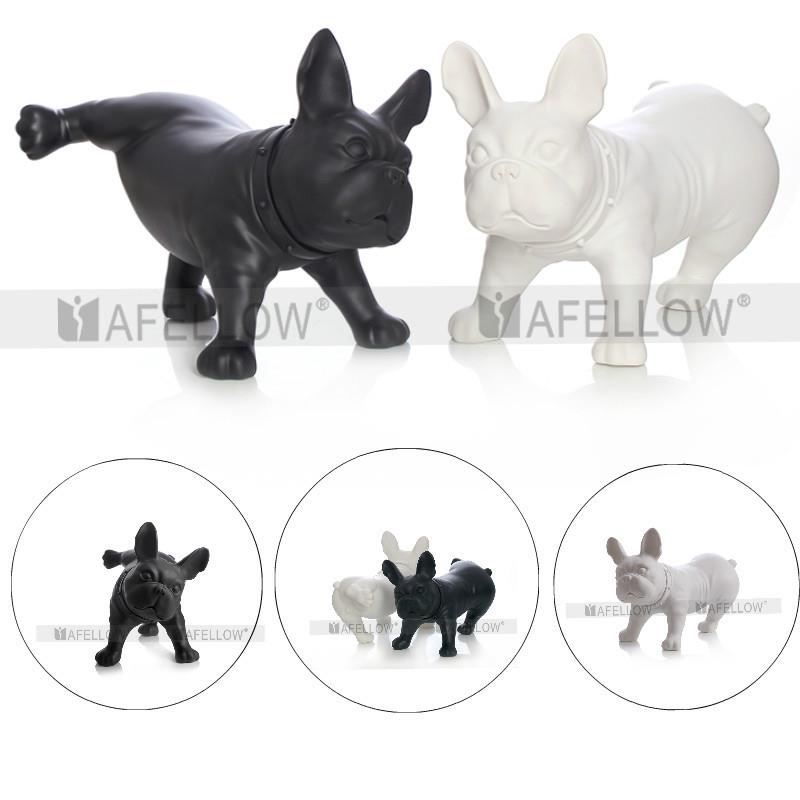 斗牛犬模型商品儿童摄影道具客厅柜工艺品北欧创意家居摆件狗