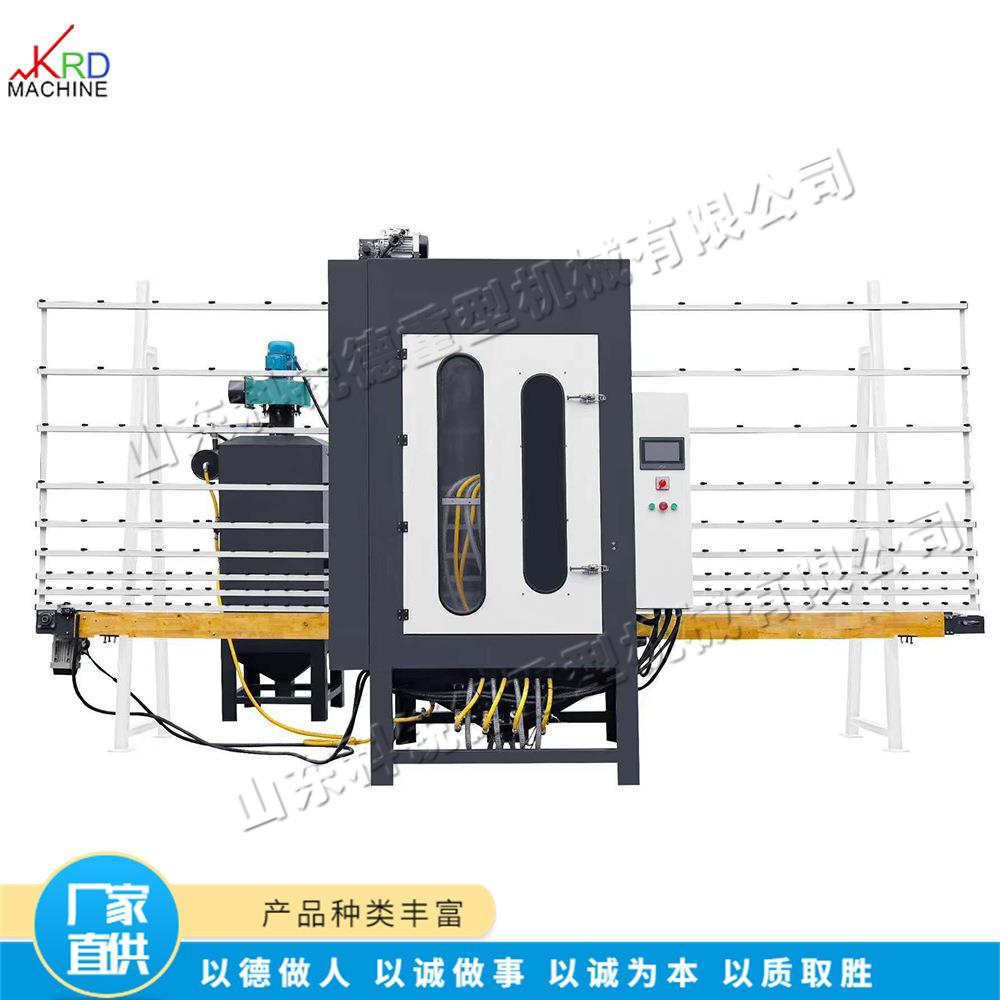 全自动玻璃喷砂机浴室镜玻璃喷砂设备工业用玻璃喷砂除锈机