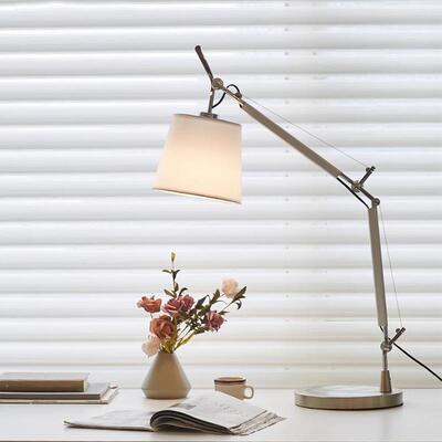 意大利ArtemideTolomeo台灯中古书房意大利设计师摇臂伸缩床头灯