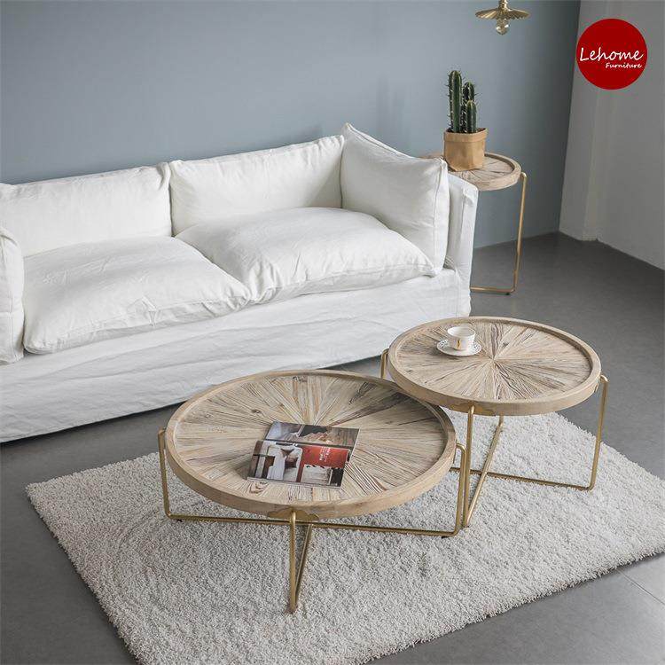 北欧复古铁艺实木茶几桌几何轻奢创意大小户型圆形茶几边几简约,农用物资,其他肥料,淘宝优惠券,粉丝福利购,淘宝优惠卷