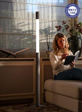 CASAGD现代极简升影落地灯客厅沙发旁卧室氛围轻奢高级感升降台灯