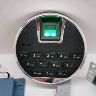 家用保险箱指纹密码锁枪柜锁金属面板保险柜智能锁配件safelock