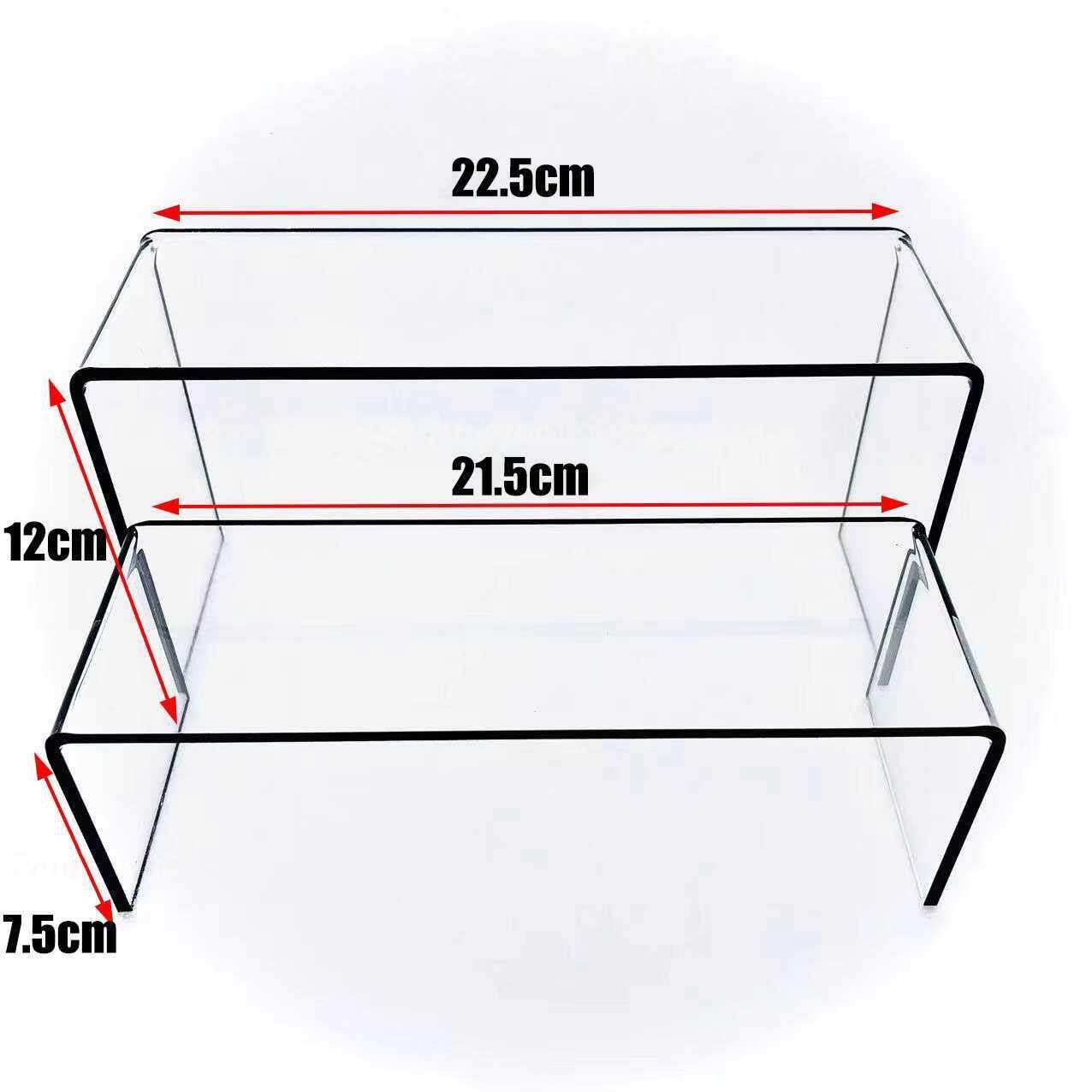压克力鞋托 托透明鞋架鞋子展示架阶梯多层女士钱包手提包陈列展