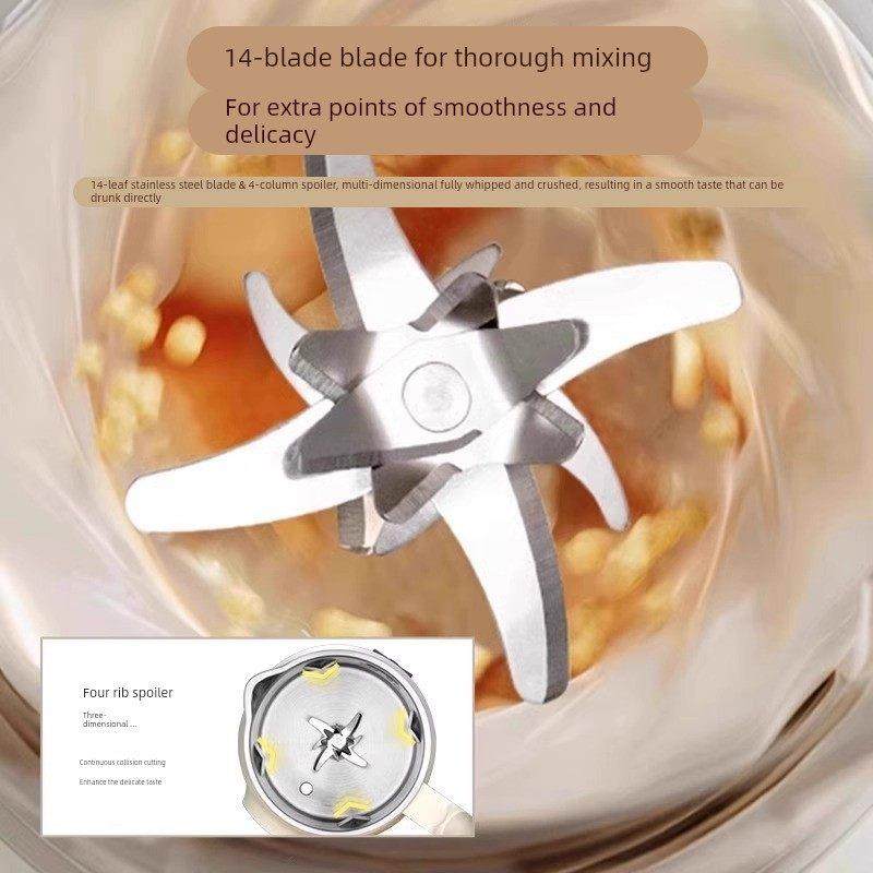 破壁机家用全自动静音新款2025年小型免煮无渣豆浆机榨汁机一体,厨房电器,破壁机,淘宝优惠券,粉丝福利购,淘宝优惠卷