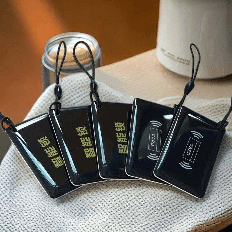 指纹智能锁卡片家用防盗门密码锁电子钥匙门禁感应IC磁卡开门小卡