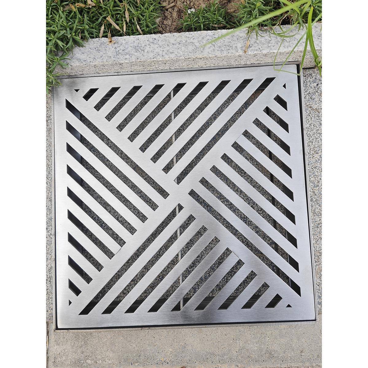 304不锈钢排水槽盖板排水沟盖板地沟道下水盖板盖板水沟 雨水篦子