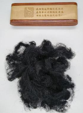 普通黑色10D65毛毡无纺布大棚棉专用短纤维原料丝10吨起定