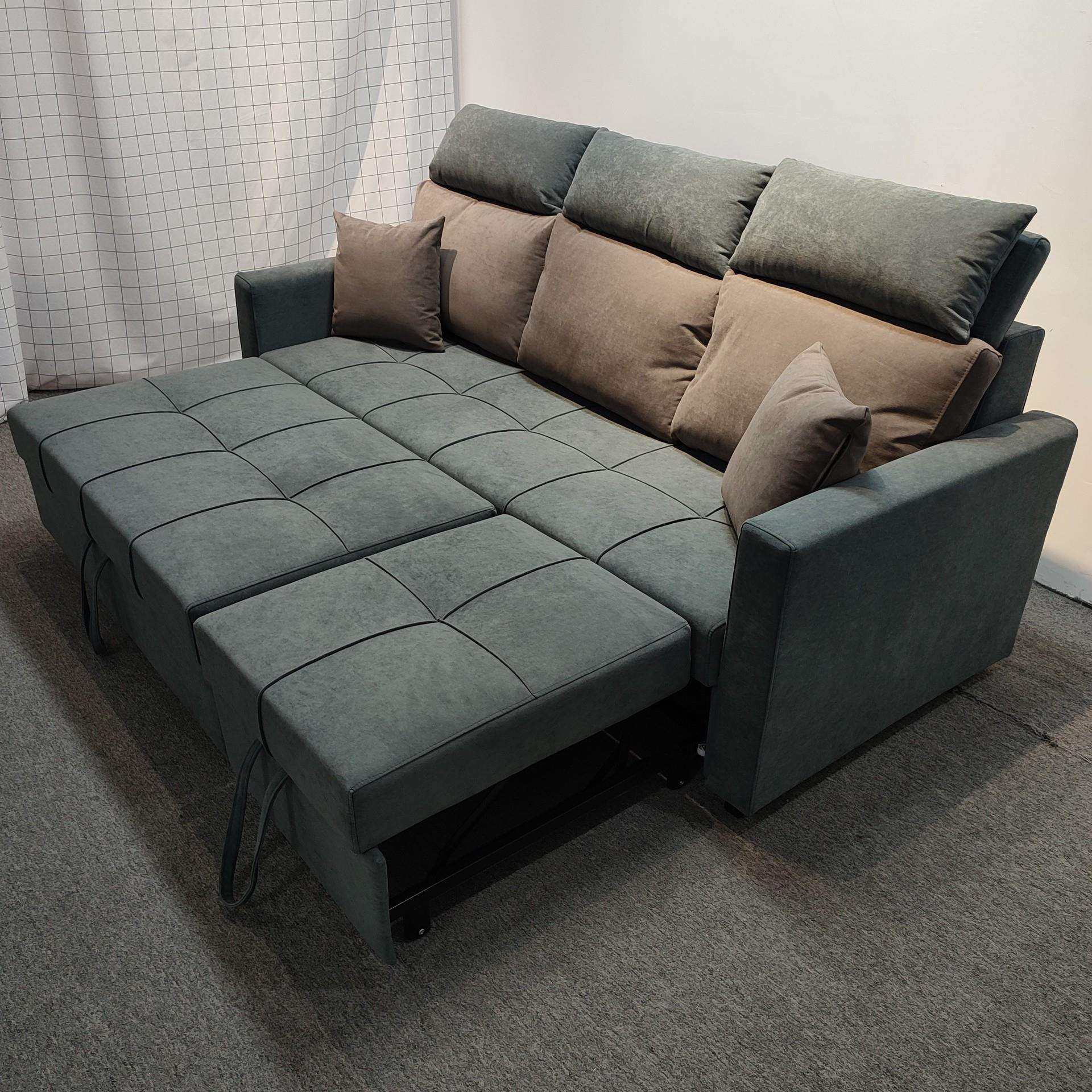 现代简约防猫抓灰色科技绒小户型客厅卧室折叠双拖床多功能沙发床,农用物资,其他肥料,淘宝优惠券,粉丝福利购,淘宝优惠卷