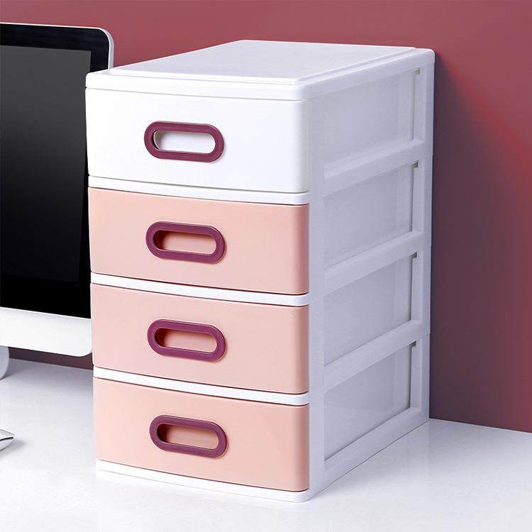 办公桌面收纳盒塑料圆把手小抽屉式收纳柜书桌学生文件杂物储物盒,节庆用品/礼品,新娘配件,淘宝优惠券,粉丝福利购,淘宝优惠卷