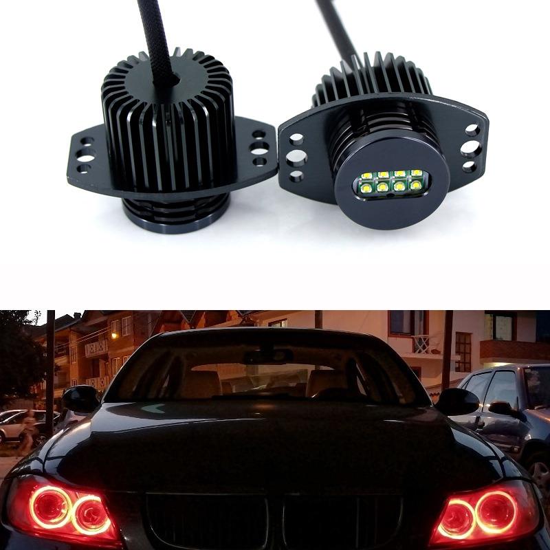 适用于老款宝马3系E90E92E93改装LED天使眼灯泡320/325/330日行灯
