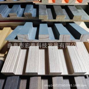 600曲面格栅板热转印包覆机30s黑肤感异型铝材包覆机