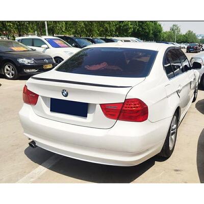 05-12款老3系E90尾翼320i318i325i330i改装免打孔压尾翼