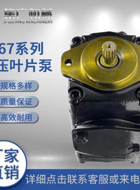 适用于Parker/Epiroc液压叶片泵T67系列T67CBAS型号齐全直销油泵
