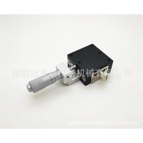 X轴40*40LGX40钢条滚珠导轨微调平台LGX40-C位移平台微调架