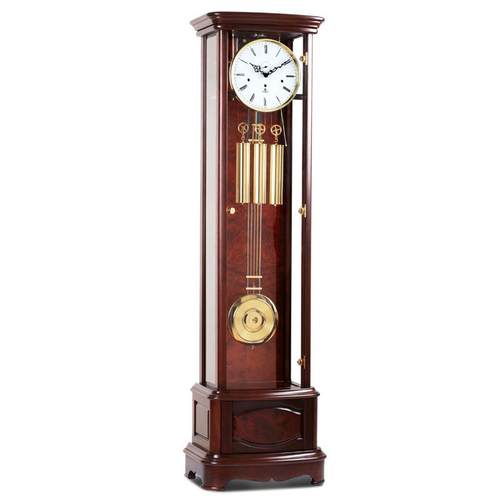霸王机械落地钟表艺术时钟古典中式实木立钟欧式现代客厅座钟1560