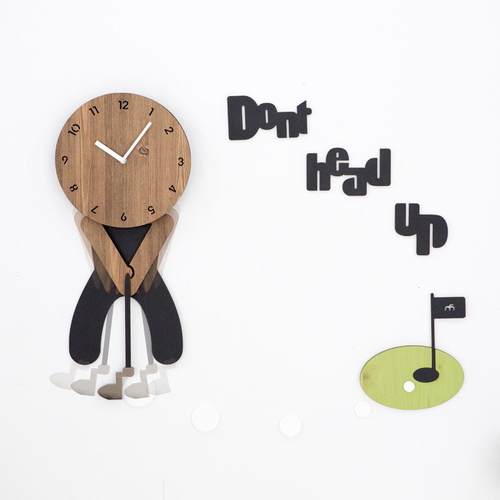 wozoom屋准直销屋准钟表儿童房卡通个性可爱挂钟卧室静音时钟