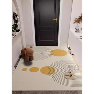 麓r免洗皮革地垫入户门垫新款 高级感进门门口脚垫耐脏pvc可裁剪地