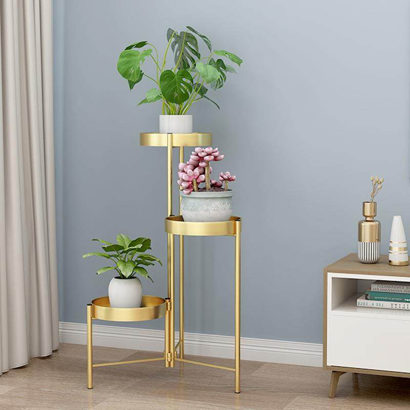 北欧花架轻奢置物架客厅植物架铁艺多层落地式绿萝架子花盆架简,纺织面料/辅料/配套,纺织机械配件,淘宝优惠券,粉丝福利购,淘宝优惠卷