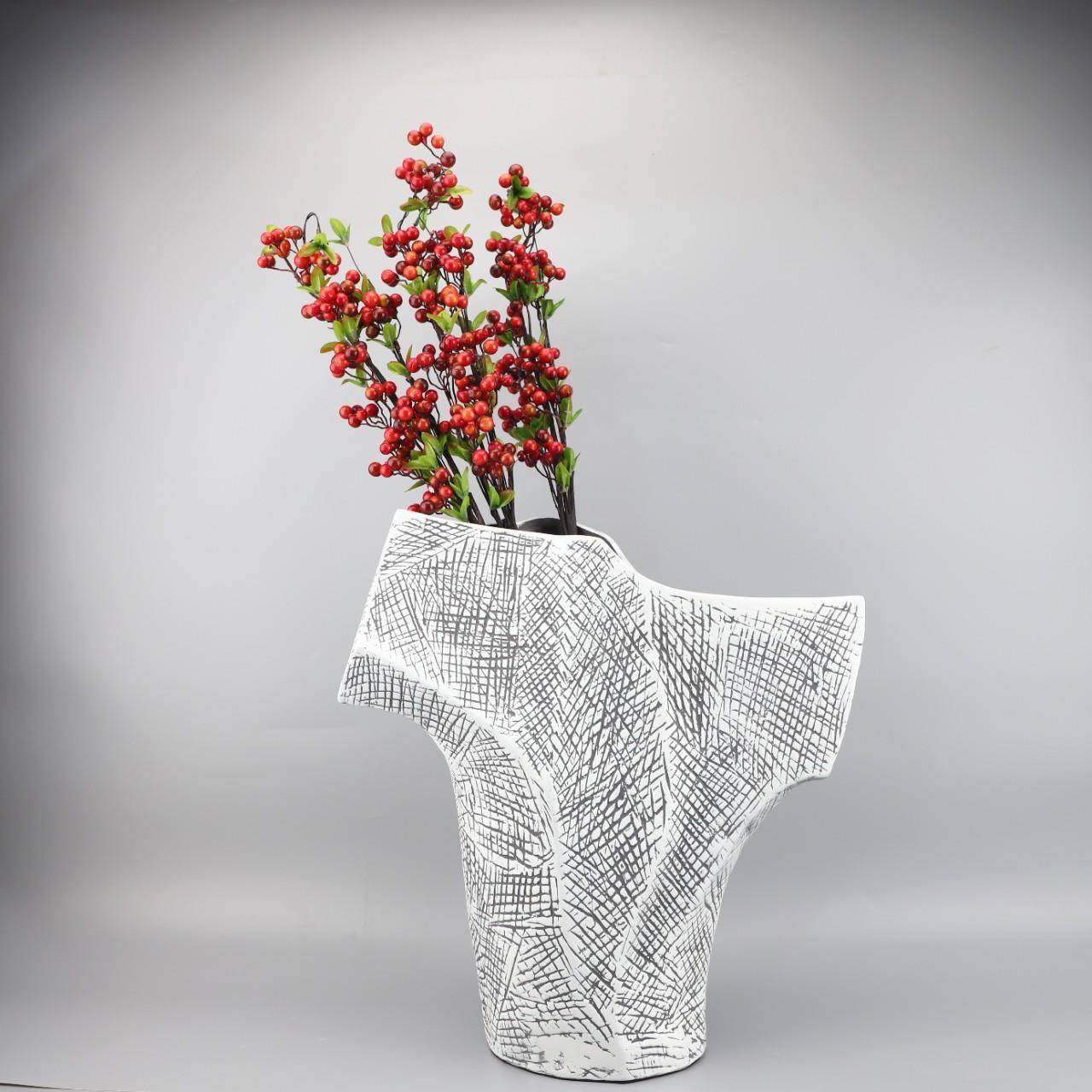 现代简约不规则花瓶树脂摆件客厅玄关酒店办公室轻奢软装饰品摆设,纺织面料/辅料/配套,纺织机械配件,淘宝优惠券,粉丝福利购,淘宝优惠卷