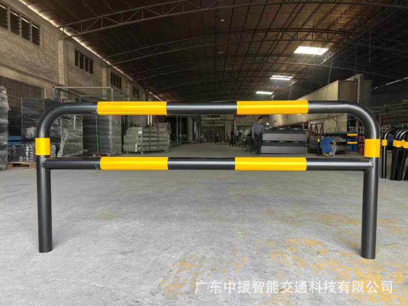中援厂家直销U型挡车杆安全防护栏钢管挡车器龙门挡车杆