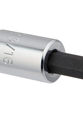 3/8方头10MM系列公制短内六角旋具套筒5mmJ4990-5MST